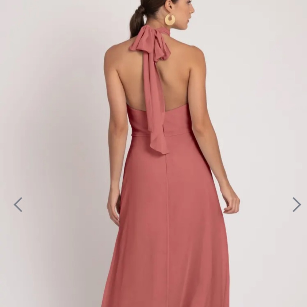 Jenny Yoo Dress size 2 dusty rose bridesmaid dress Brett
